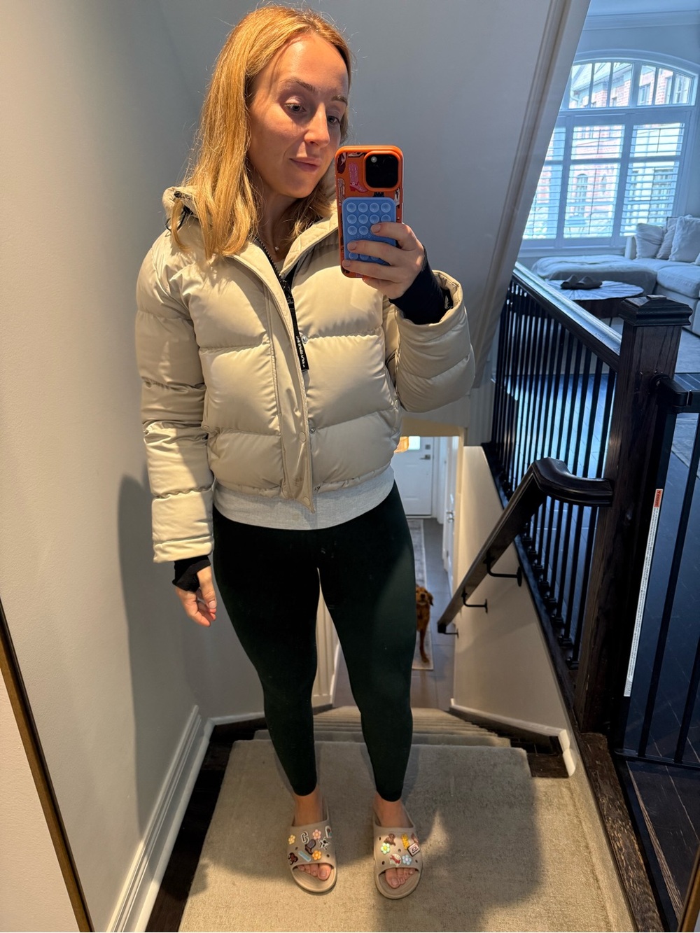 TNA Super Puff Jacket Shorty